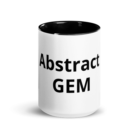 mug Abstract GEM
