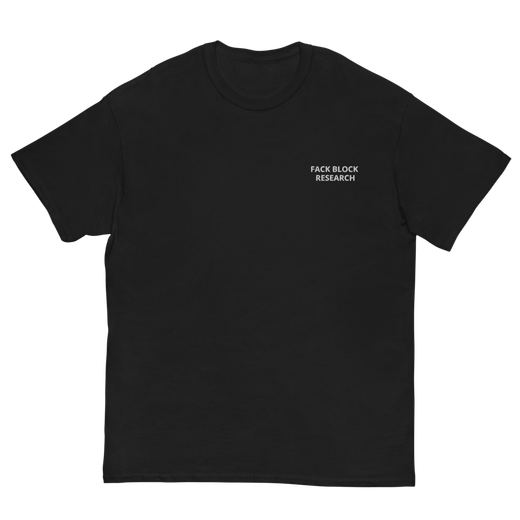 T-shirt  FACK BLOCK RESEARCH