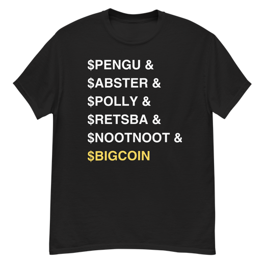 & $BIGCOIN t-shirt