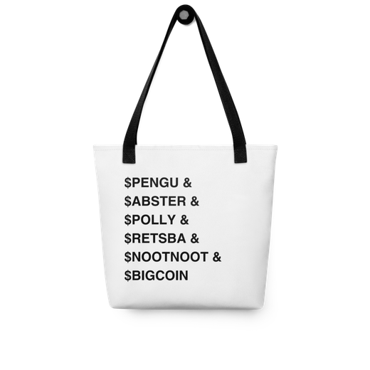 & $ABSTER tote bag