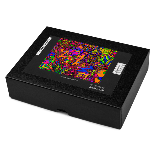 Colorful and detailed puzzle