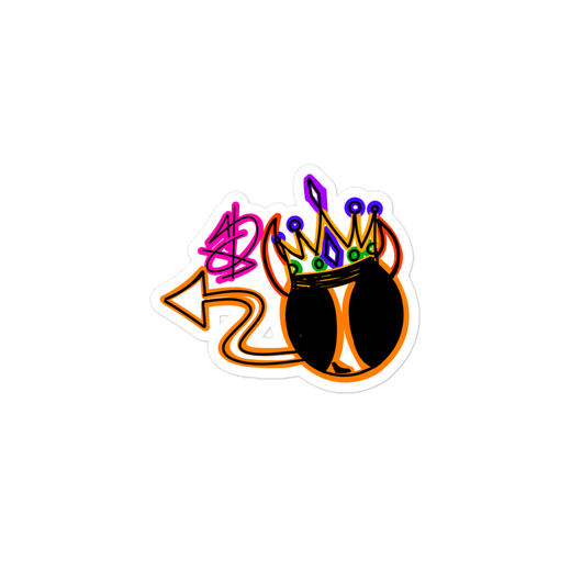 SLaCkER bRaND logo sticker