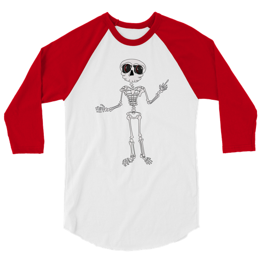 Señor Skelly baseball T