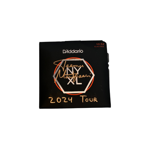 Stage-Played D'Addario NYXL 10/52 Electric String Set - Teemu - 2024 Tour