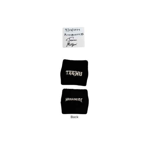 Stage-Worn Sweatband - 9/18/24 - Pittsburgh, PA - Teemu