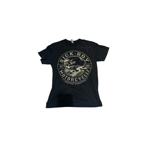 Signed Sick Boy Motorcycles Tee - James Personal Collection