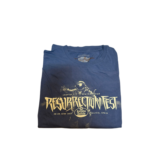 Signed Resurrection Fest Tee - Teemu Personal Collection
