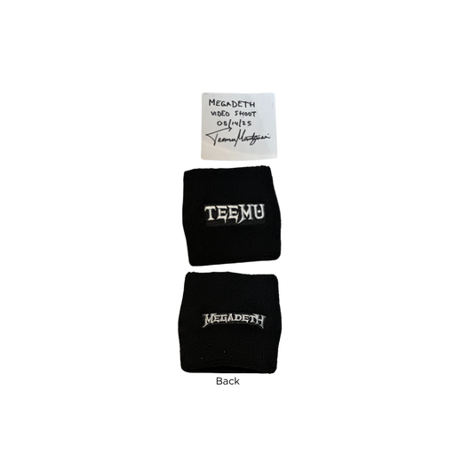 Personally-Worn Sweatband - 5/14/25 - Megadeth Video Shoot - Teemu
