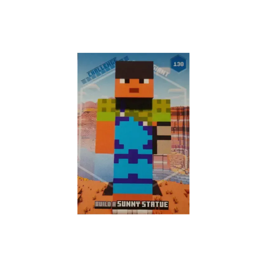 Build a Sunny Statue - Minecraft Challenges