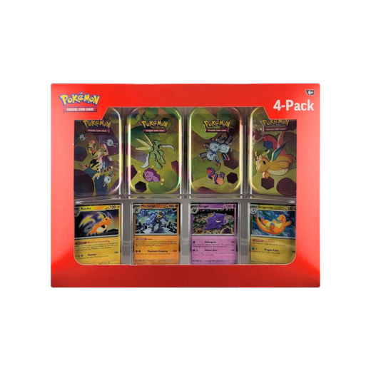 Pokemon - 151 Mini Tin 4-Pack