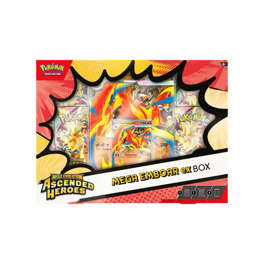 Pokemon - Ascended Heroes Mega Emboar ex Box