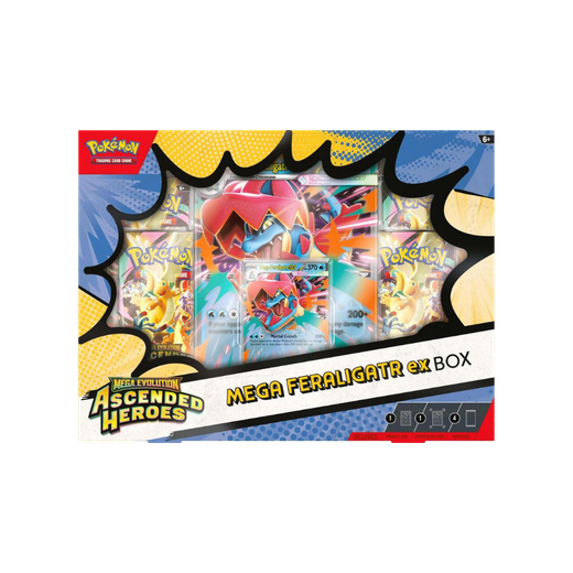 Pokemon - Ascended Heroes Mega Feraligatr ex Box