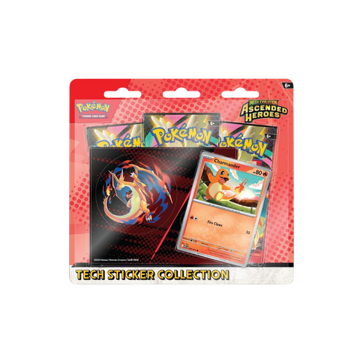 Pokemon - Ascended Heroes Tech Sticker Collection [Charmander] Diamond Fair Drop Entry