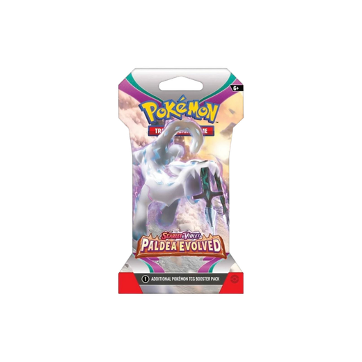 Pokemon - SV02: Paldea Evolved Sleeved Booster Pack Diamond Fair Drop Entry