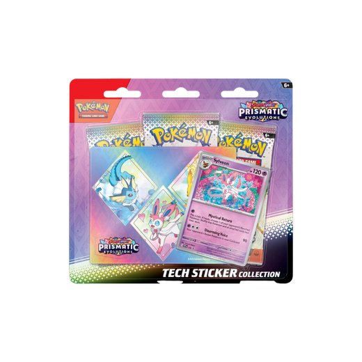 Pokemon - Prismatic Evolutions Tech Sticker Collection [Sylveon] Fair Drop Entry