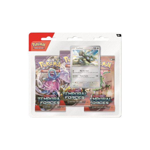 Pokemon - Temporal Forces 3 Pack Blister [Cyclizar] Diamond Fair Drop Entry