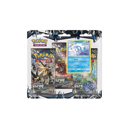 Pokemon - SM05: Ultra Prism 3 Pack Blister [Alolan Vulpix]