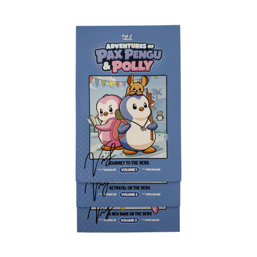 Pudgy Penguins Signed Comic Book Bundle