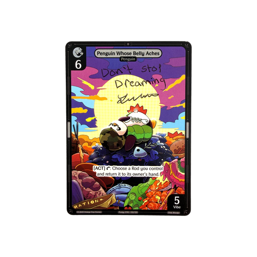 Penguin Whose Belly Aches Luca Signature - Legend of the Lils