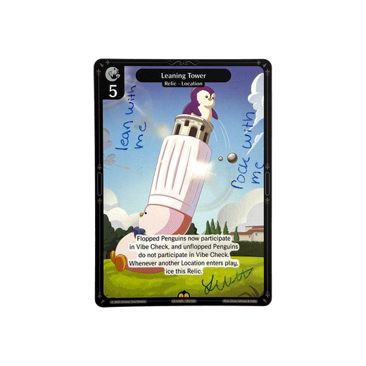 Leaning Tower Holo Luca Signature - Legend of the Lils