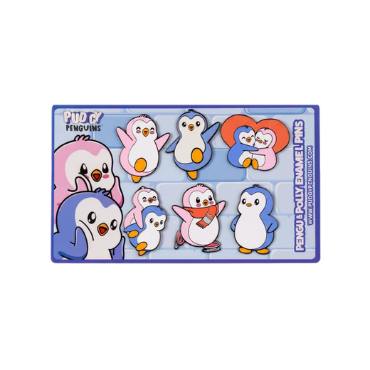 Pax Pengu & Polly Enamel Pins