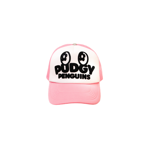 VANDYTHEPINK® x PUDGY PENGUINS Trucker Hat (Pink)