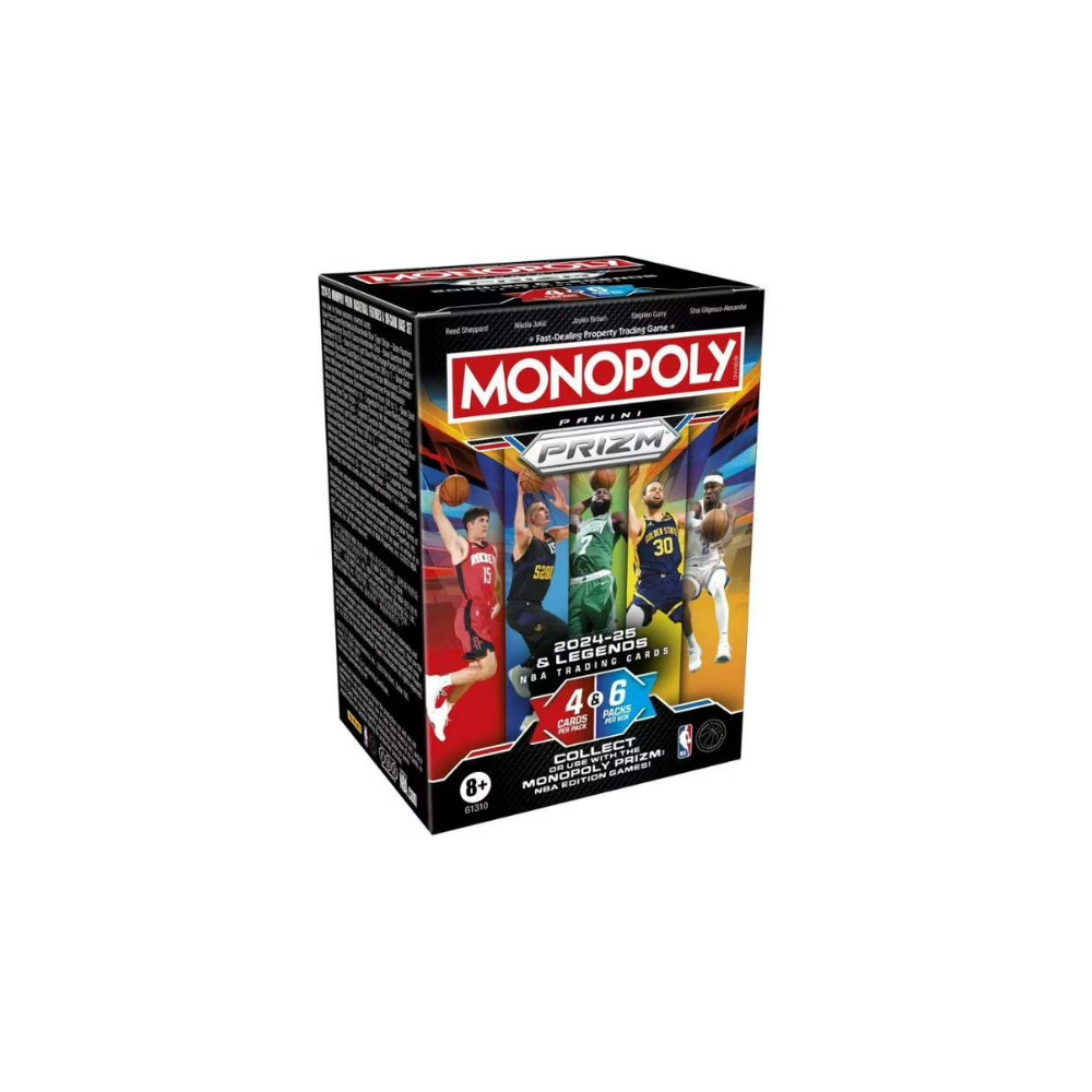 NBA - Monopoly Panini Prizm Basketball Trading Card Booster Box (2024-25)