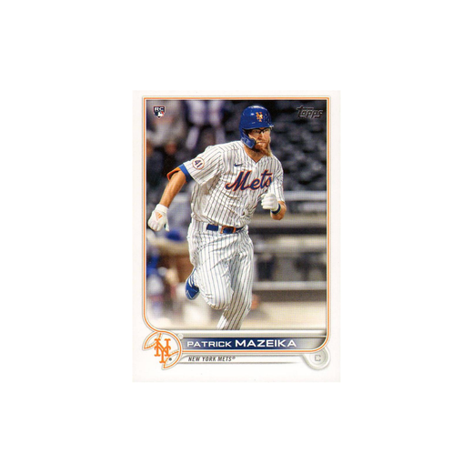 Patrick Mazeika Rookie Card - Topps 2022 MLB Baseball Series 1