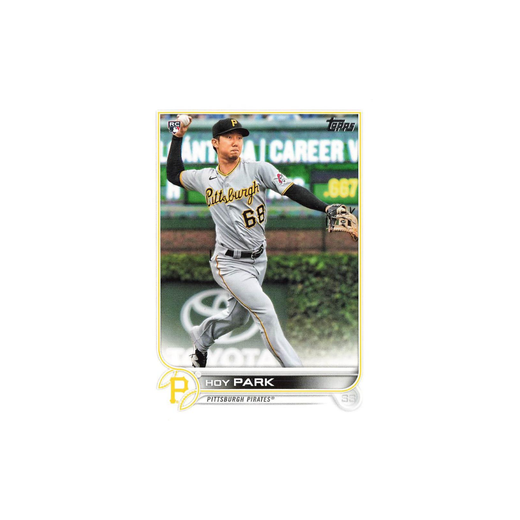 Hoy Park Rookie Card -  Topps 2022 MLB Baseball Series 1