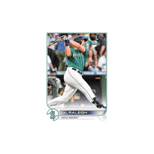 Cal Raleigh Rookie Card - Topps 2022 MLB Baseball Series 1