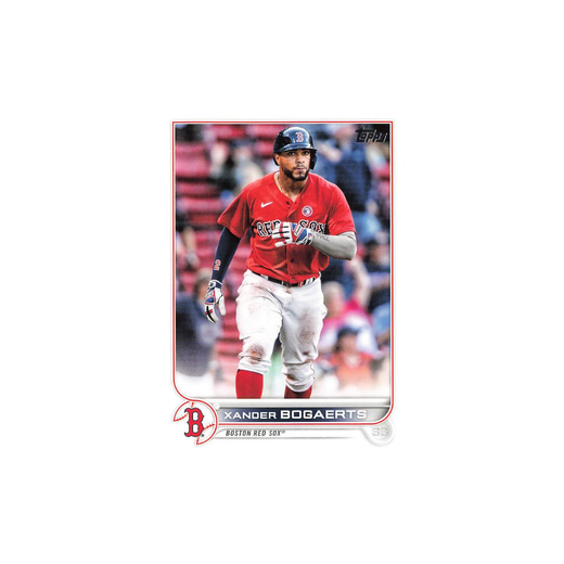 Xander Bogaerts -  Topps 2022 MLB Baseball Series 1