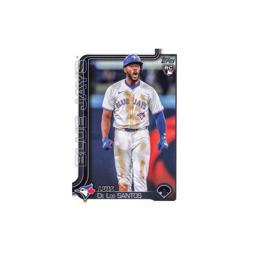 Luis De Los Santos Rookie Card - Topps 2025 MLB Baseball Series 1
