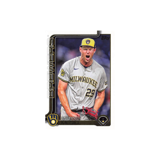Trevor Megill Rookie Card - Topps 2025 MLB Baseball Series 1
