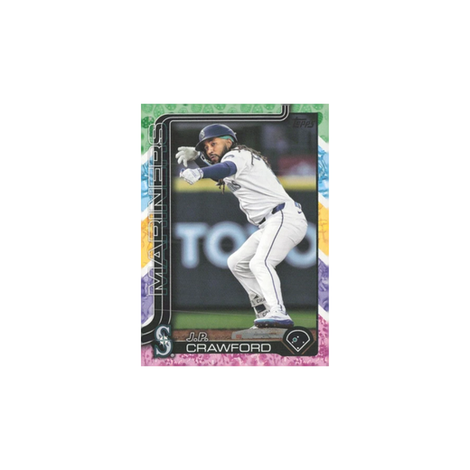 J.P. Crawford Holiday Tin - Topps 2025 MLB Baseball Series 1