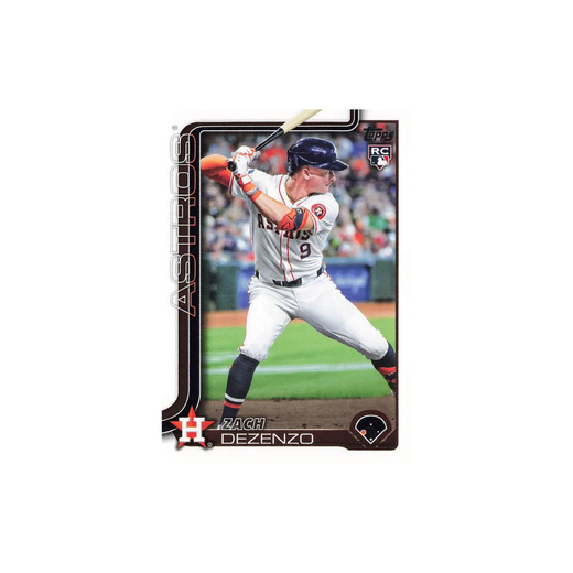 Zach Dezenzo Rookie Card - Topps 2025 MLB Baseball Series 1