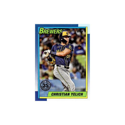 Christian Yelich 35th Anniversary - Topps 2025 MLB Baseball Series 1