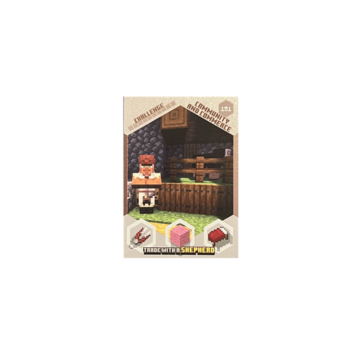 Trade with a Shepherd - Minecraft Challenges