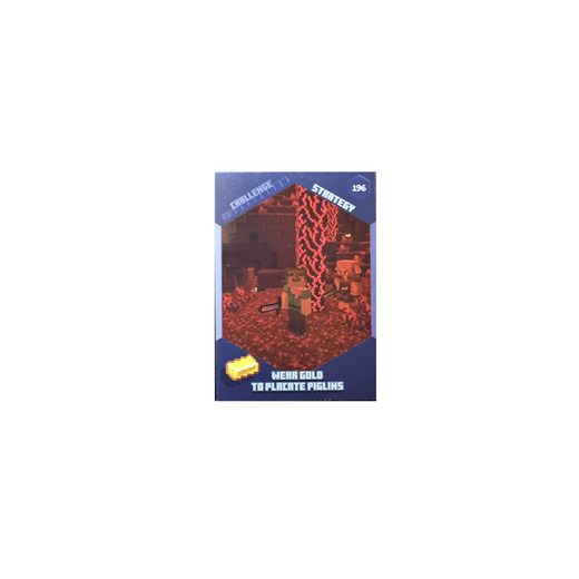 Wear Gold to Placate Piglins - Minecraft Challenges