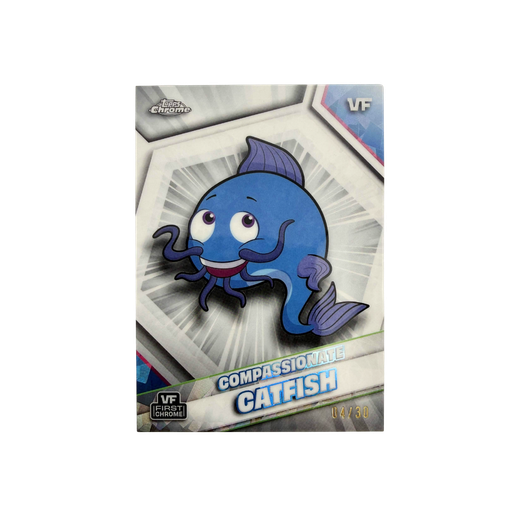 Compassionate Catfish Pearl Refractor 4/30 - Topps Chrome VeeFriends 2026
