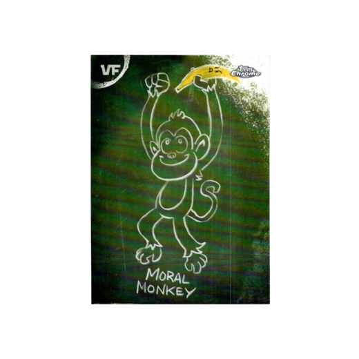 Moral Monkey Chalkboard - Topps Chrome VeeFriends 2026