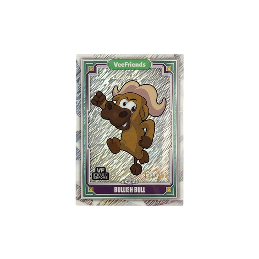 Bullish Bull Shimmer Refractor (191/250) - Topps Chrome Series 1