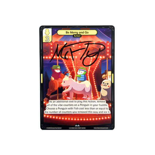 Be Merry and Go Holo Mcfly Signature - Legend of the Lils