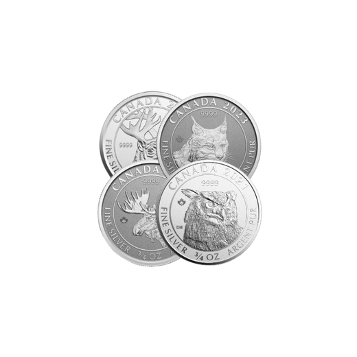 3/4 oz Royal Canadian Mint Silver Round