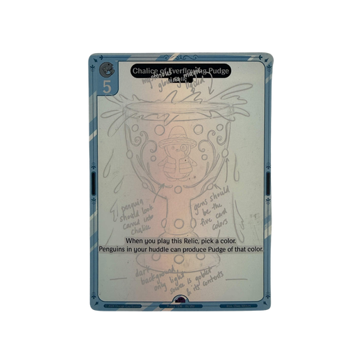 Chalice of Everflowing Pudge Sketch - Enter the Huddle