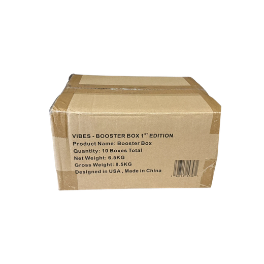 Vibes - Enter the Huddle 1st Edition Sealed Case (10 Booster Boxes)