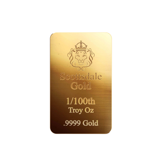 2024 1/100 oz Scottsdale Gold Bar