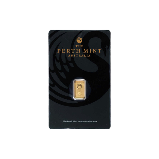 1 gram Gold Bar - The Perth Mint (In Assay)