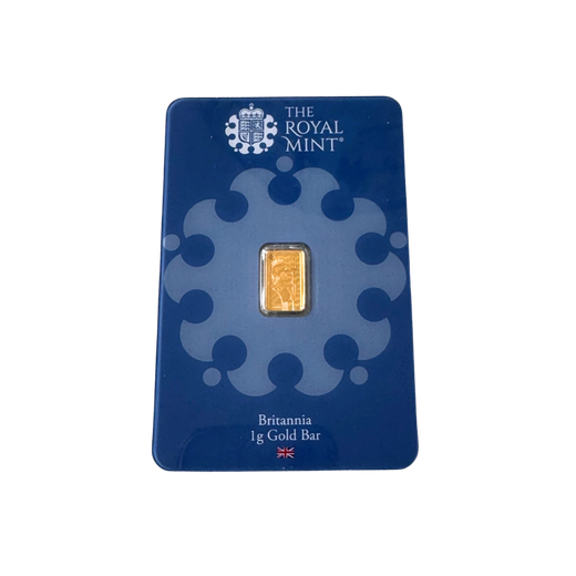 1 gram Gold Bar - British Gold Britannia Bar (In Assay)