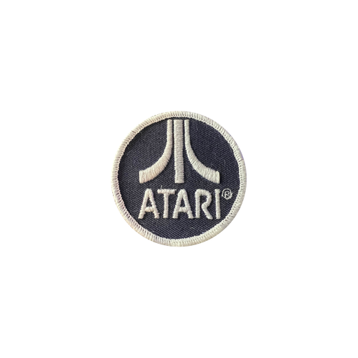 Atari Vintage Blue Logo Patch